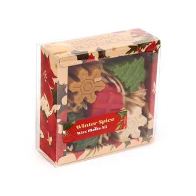 Herbas de invierno Set de Navidad botánica 5 cera