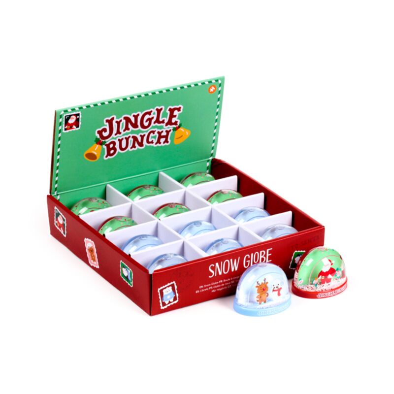 Jingle Christmas Meditter Glitter Snow Bol