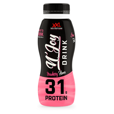 Xxl nutrition n'joy protein drink strawberry pet bottle (6x 310ml)