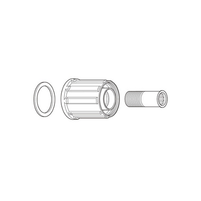 Shimano Cassettebody 8 9 10-Speed ​​| RM35