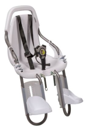 Asiento delantero de Qibbel básico con set de montaje por delante blanco