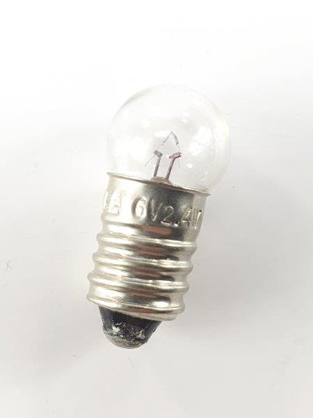 Bosma Lamp 6V 2.4W E10 wire each