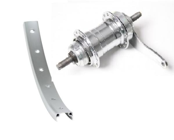 Favorit achterwiel 24x1.75 remnaaf