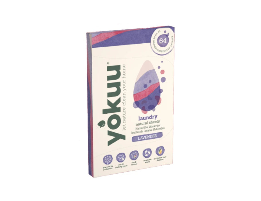 Yokuu Wash Strips panni detergenti lavanda 32 pezzi