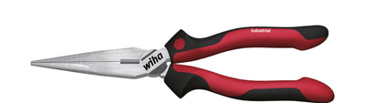Wiha z05016002 pinza industriale a becchi mezzotondi con tagliente dritto 160 mm, 6 1 2 - 32322