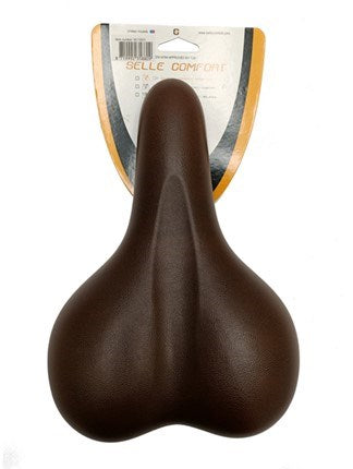 Selle Comfort Saddle City Bike Unisex Brown