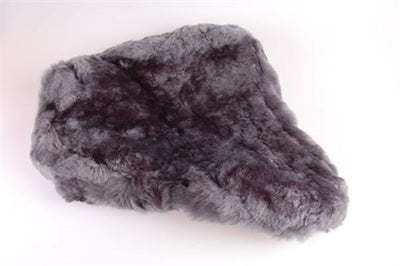 Pelle di pecora da sella una qualità grigia di qualità grande