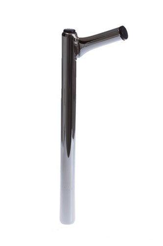 Post de asiento Pin Up 25.4 x 300 mm de plata de acero