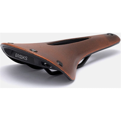 Brooks Saddle C17 Tallado Orange