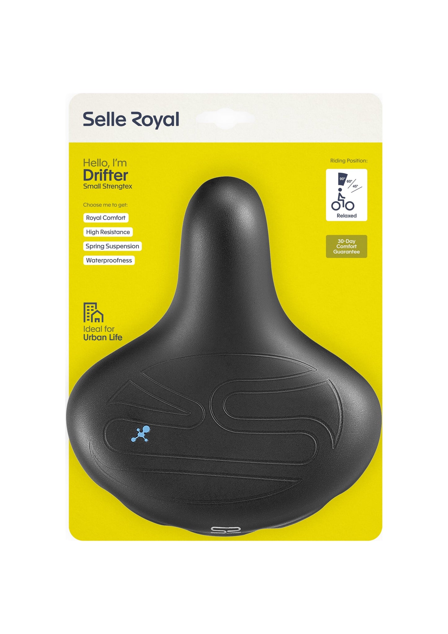 Saddle Sr Premium Drifter Medium Relajado Unisex Black