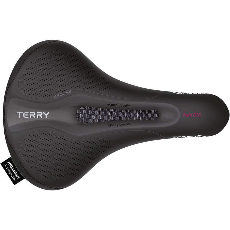 Terry Saddle Fisio GTC Gel Ladies Black
