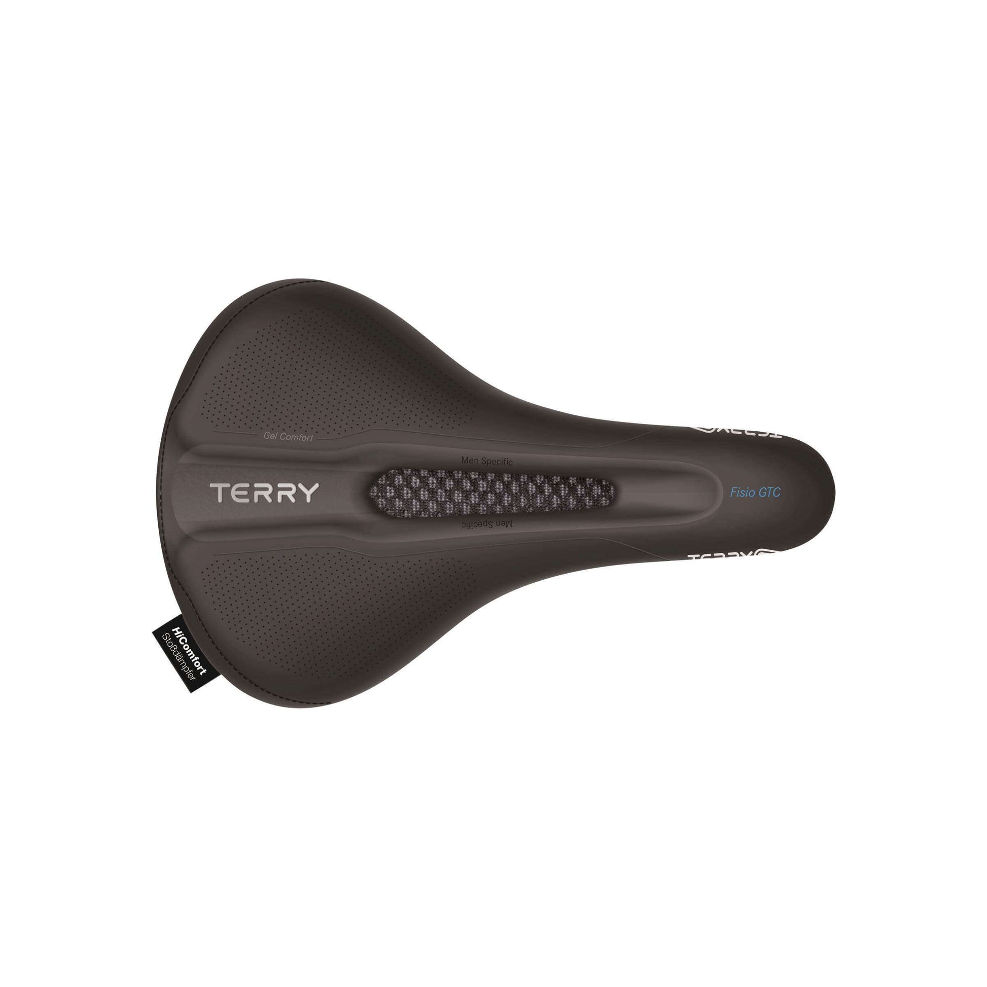 Terry zadel Fisio GTC gel heren zwart