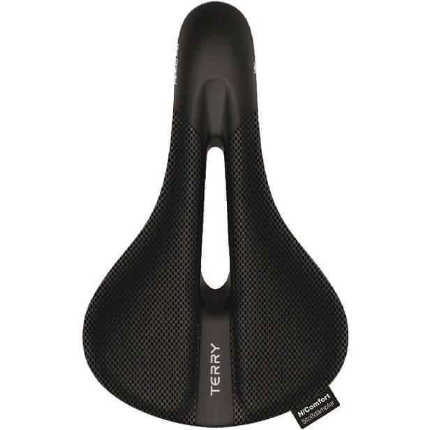 Sella Terry Fisio Climavent max gel da uomo nera