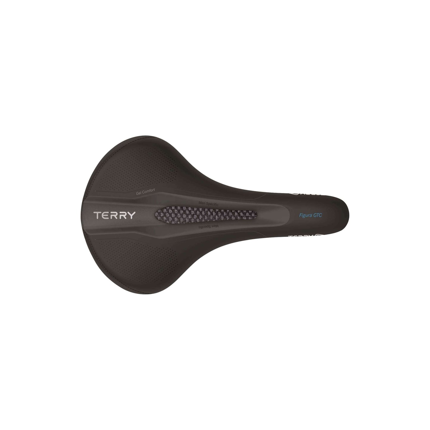 Terry zadel Figura GTC gel heren zwart