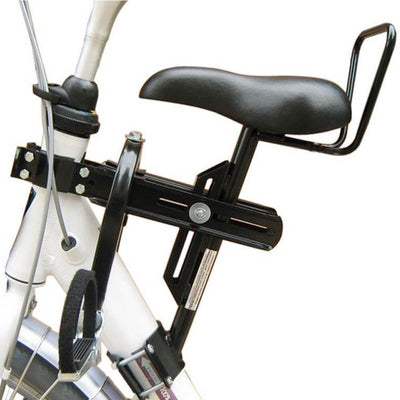 Silla de montar para niños en bicicleta de mujer con tubo