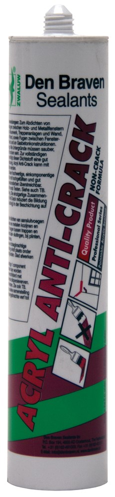 Denbraven Swallow sellador acrílico antigrietas 310ml blanco - 11615201 - 11615201