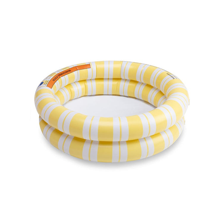 FLISA FRANSIZADA | Piscina de bebé blanco amarillo Ø 60 cm