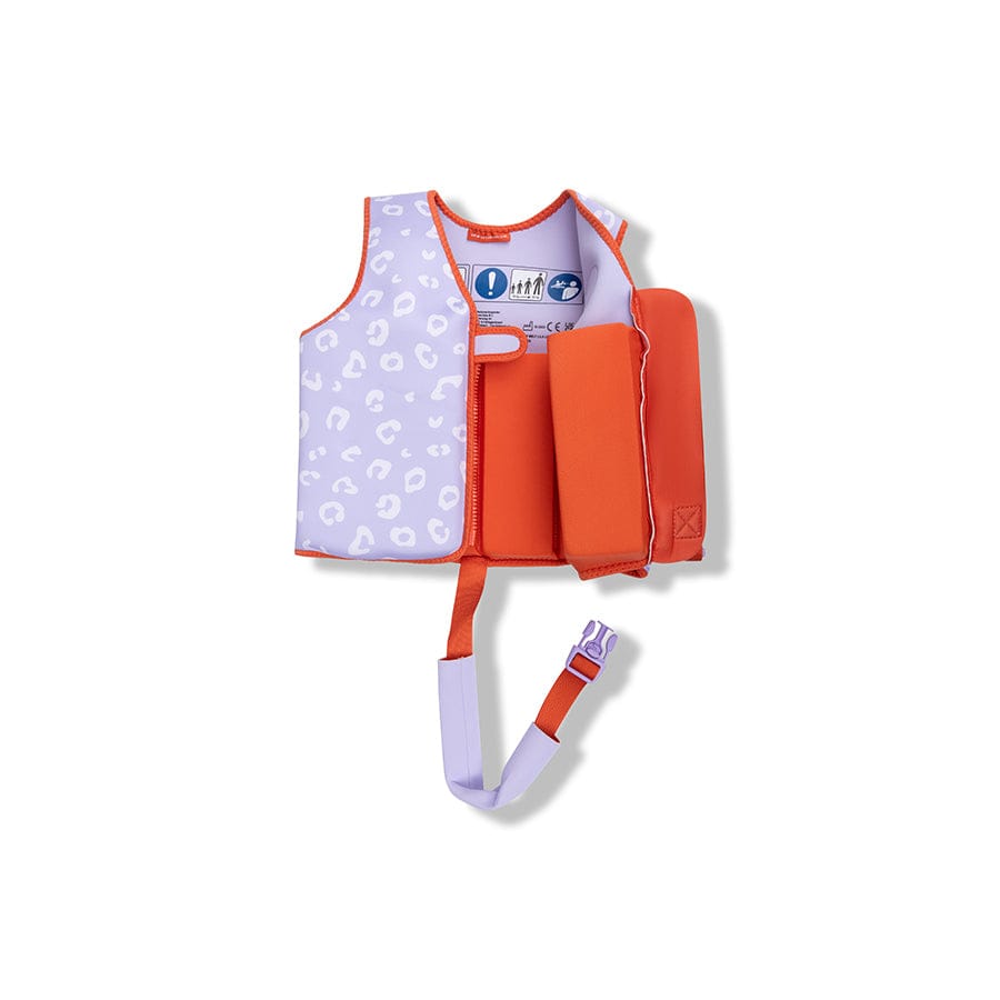 Leopard | lila zwemvest 3-6 jaar