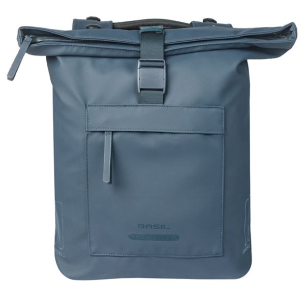 Basil borsa doppia bici brooklyn mik 41l 14 x 30 x 37 cm - blu