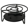 Eccellente piatto casalingo in acciaio inossidabile ø16xh8cm nero