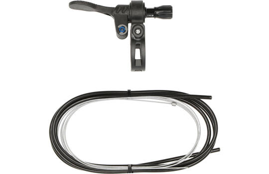 Controltech - kit di blocco remoto del reggisella lynx con corsa 125 mm