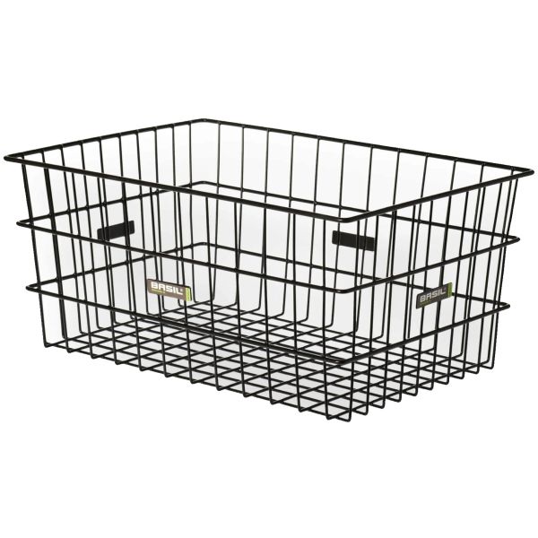 Basil Zembla - Bicycle basket - On the back - Black