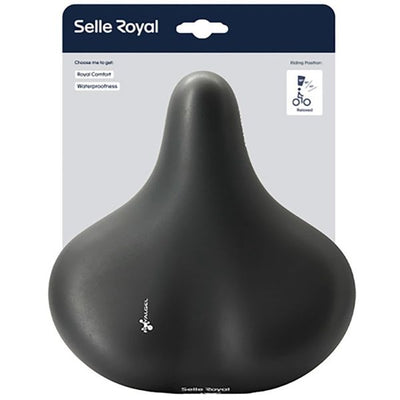 Selleroyal Bicycle Saddle Selle Royal Gipsy Spring Relajado - Negro