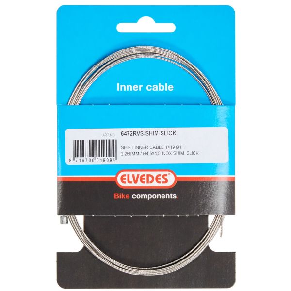 Cavo carente shimano 2,25 m 1,1 mm argento