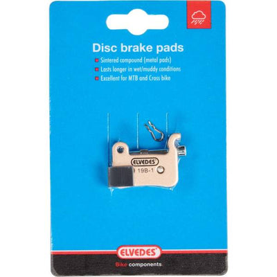 Juego de bloque de freno de disco Elvedes Shimano TRP Dash - Sinterizado (1 par)