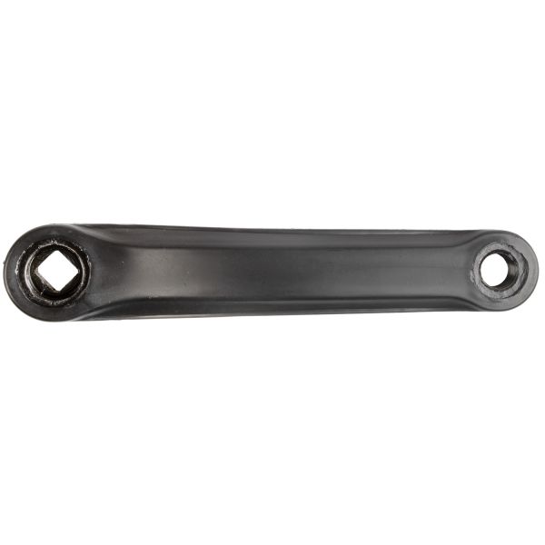 Manovella sinistra da 170 mm in acciaio nero rivestito