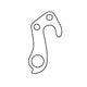 ciondolo deragliatore GH-138 55,4 mm d'argento