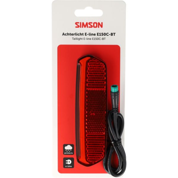 Simson aurora achterlicht e-line e150c-bt