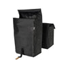 Sacca per biciclette a doppia bicicletta a secca di basilico, impermeabile, 50L, nero Matt