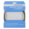 Shimano set di cavi cambio race in acciaio inox nero