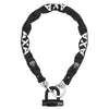 Axa kettingslot loop 110 - zwart