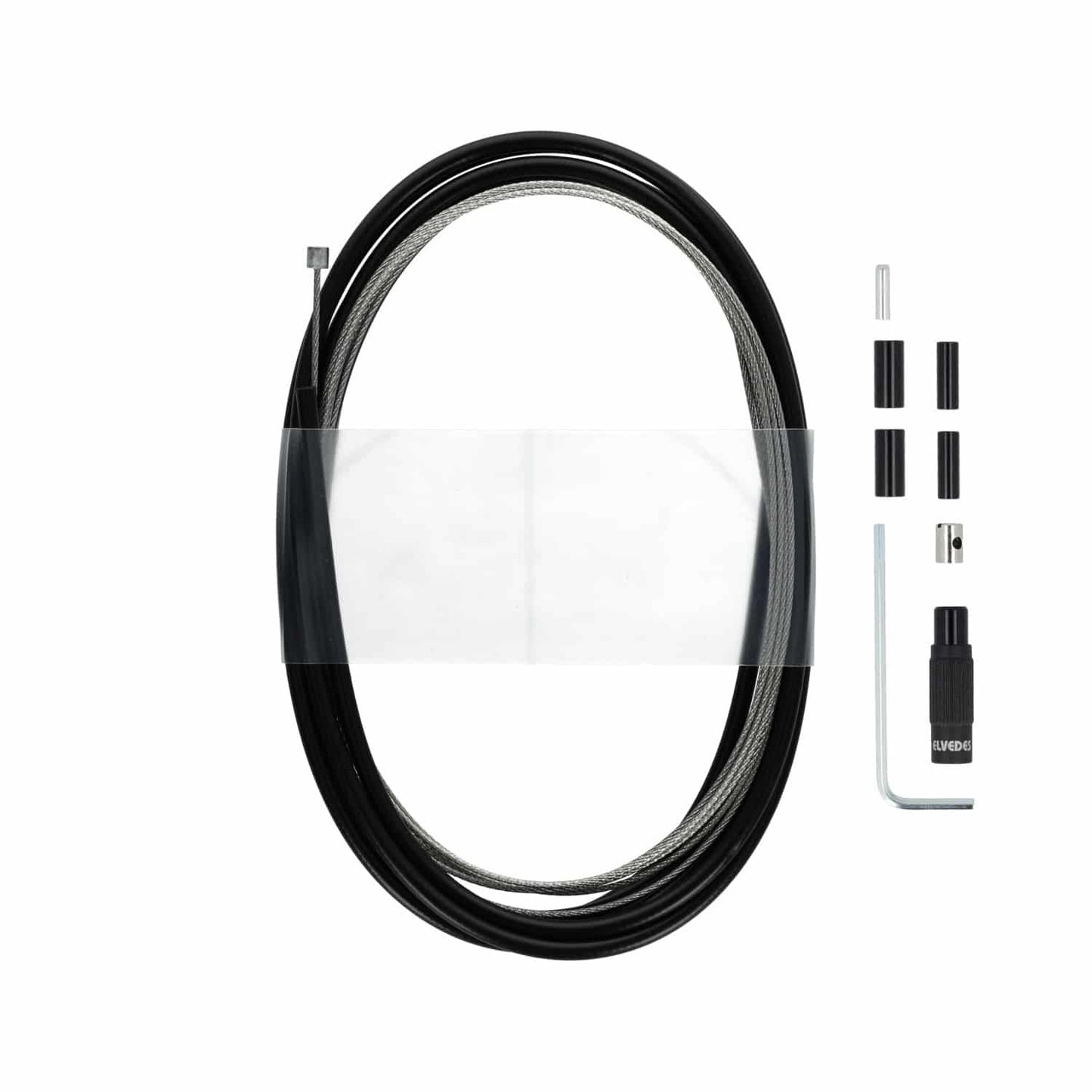 Elvedes Cable Kit Post-poste y bloqueo de bloqueo Super Flex