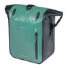 Basil borsa bici singola rivo m telone mik 12-15l 14 x 25 x 38 cm - verde nero