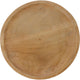 Placa base de madera Home Styling ø28cm natural