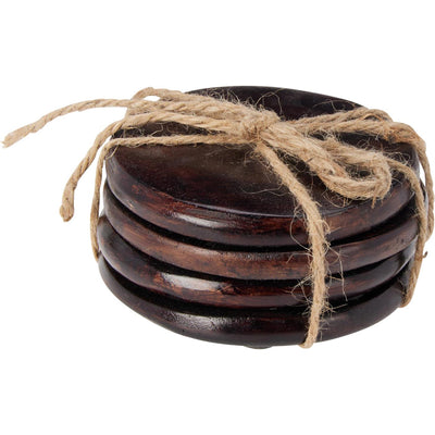 Set di sottobicchieri per la casa di 4 pezzi ø10 cm