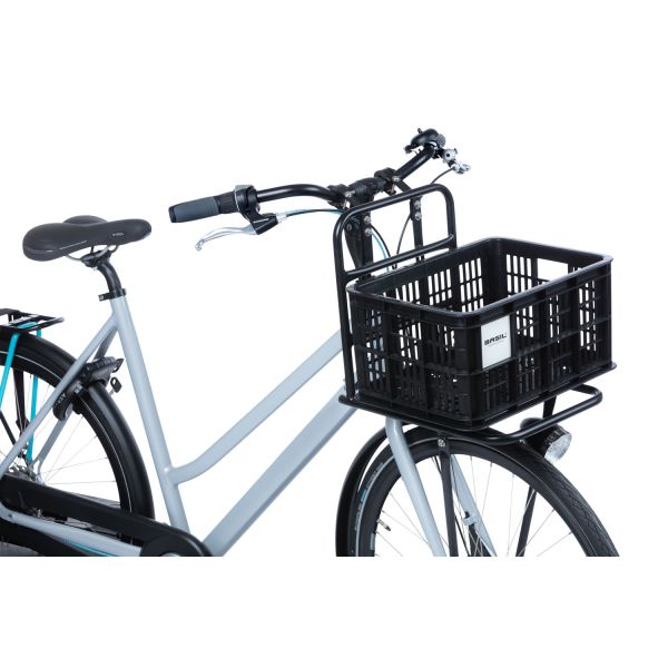 Basil Fietskrat S - Small - 17,5 litri - Nero