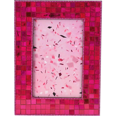 Cornice per foto home styling 20x15 cm con mosaico a specchio