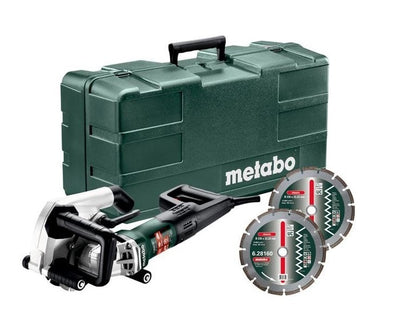 Metabo mfe 40 fresa per muri 1900 watt profondità 40mm con dischi 125mm - 604040500