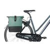 Basil borsa doppia per bicicletta cove 28-32l 14 x 29 x 36 cm - verde nero