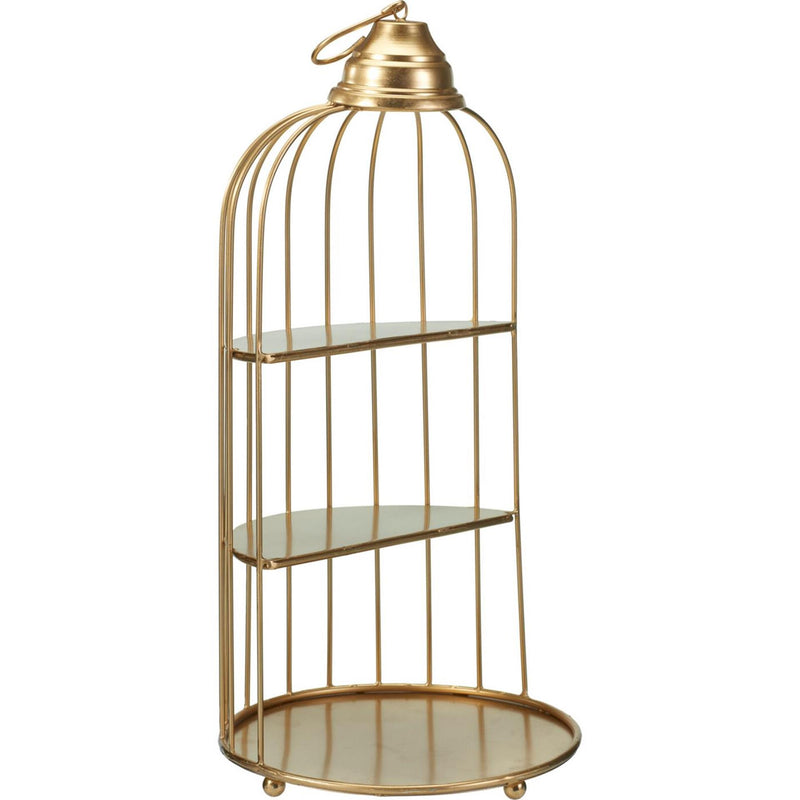 Jaula decorativa Home Styling 42cm oro