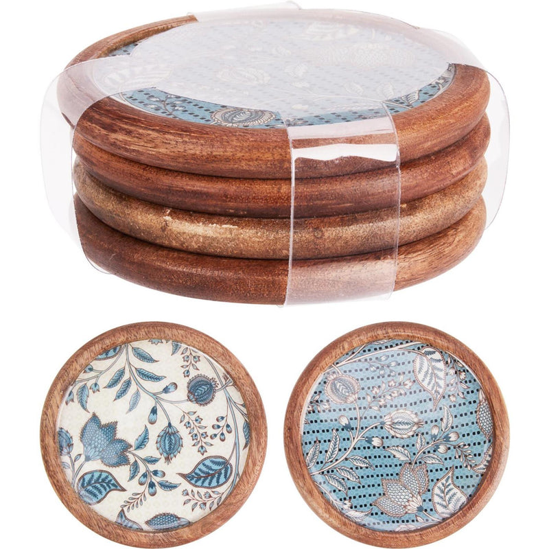 Set di sottobicchieri per la casa di 4 pezzi ø10 cm
