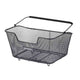 Basil Base M - Bicycle basket - On the back - Black