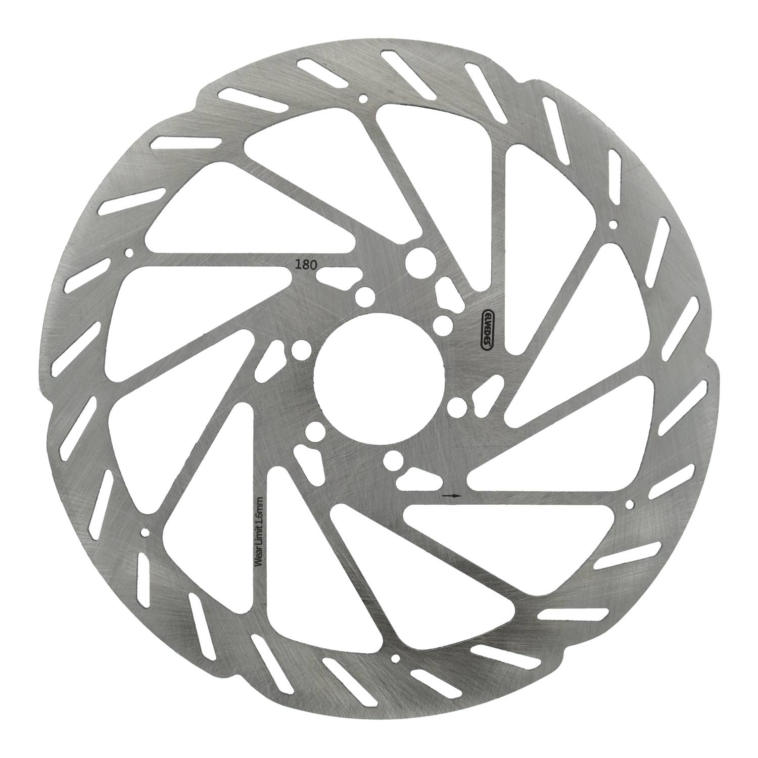 Elvedes brake disc 6-hole Ø180mm t = 1.8mm sensor magnet