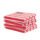 Ddddd paños de cocina pack de 4 rojos