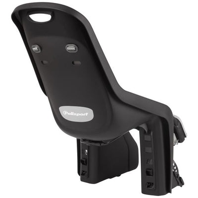 Polisport bubbly maxi asiento trasero soporte bastidor negro gris