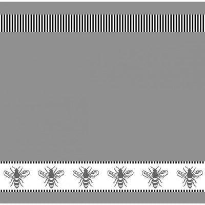 Ddddd paño de cocina gris miel 50x55cm6uds